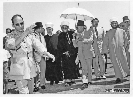 1954 - Sayf El-Islam Abdallah at Almaza Airport